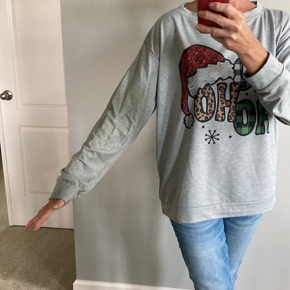 ‘Ho Ho Ho’ Long Sleeve Top - Picture 8 of 9